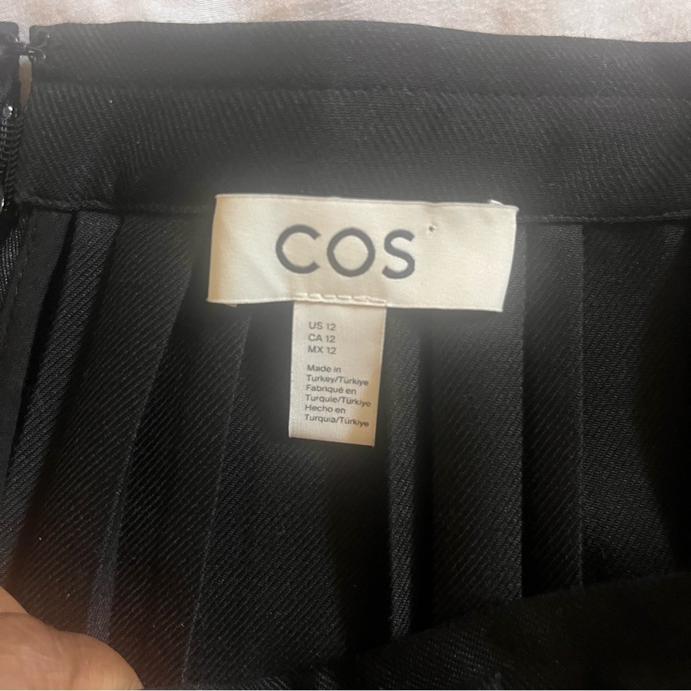 COS Black Pleated Skirt - Picture 11 of 12